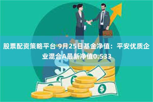 股票配资策略平台 9月25日基金净值：平安优质企业混合A最新净值0.533