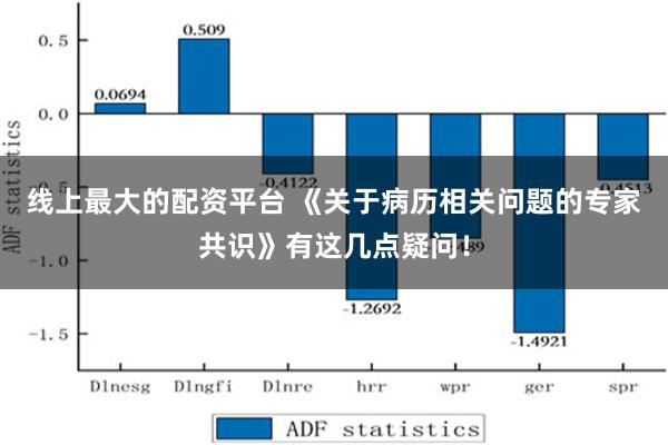 线上最大的配资平台 《关于病历相关问题的专家共识》有这几点疑