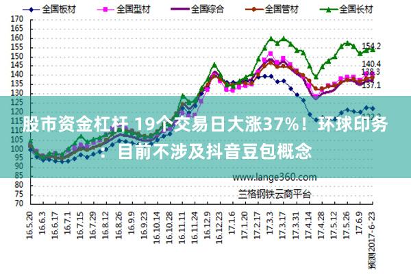 股市资金杠杆 19个交易日大涨37%！环球印务：目前不涉及抖音豆包概念